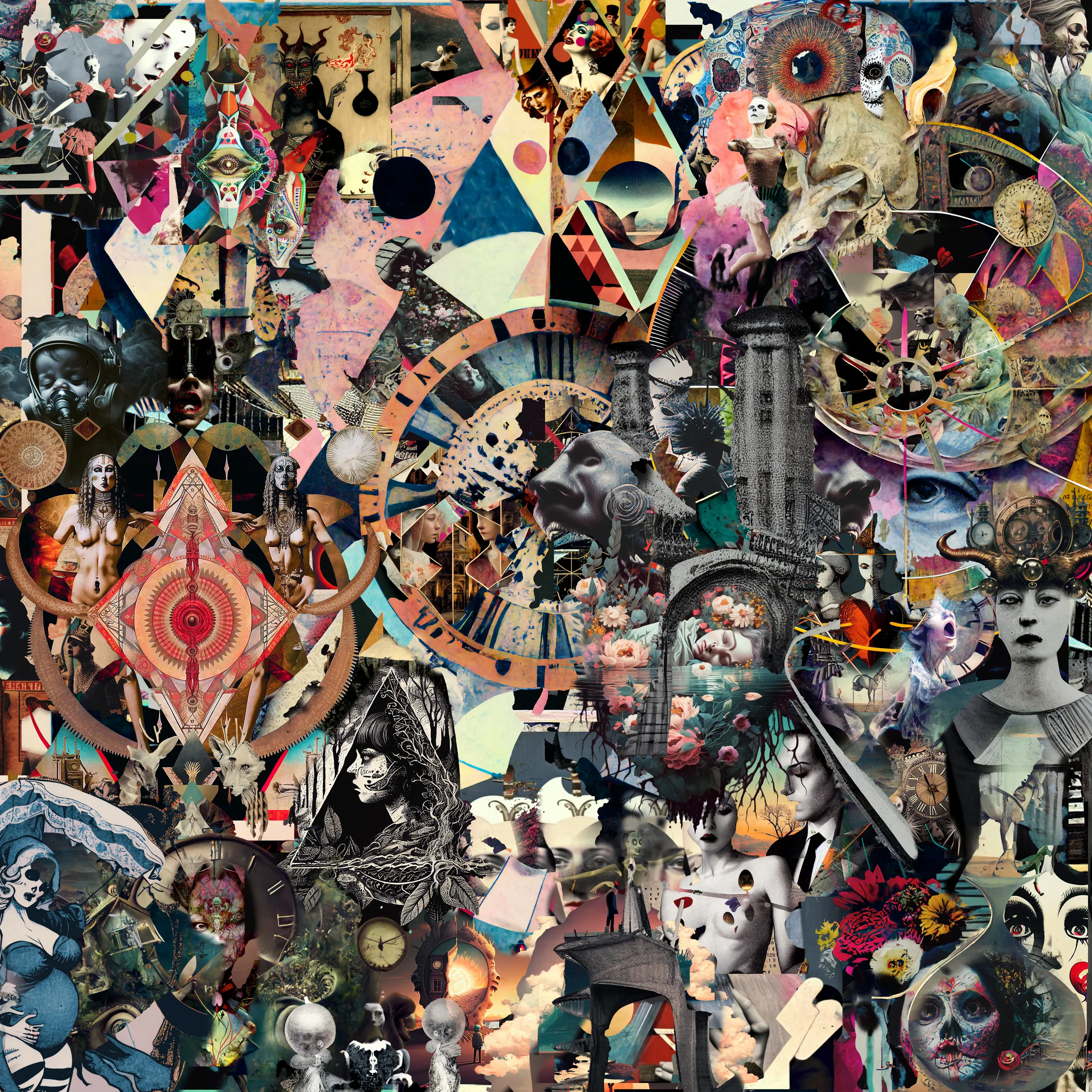 Collage: Beginning and End.