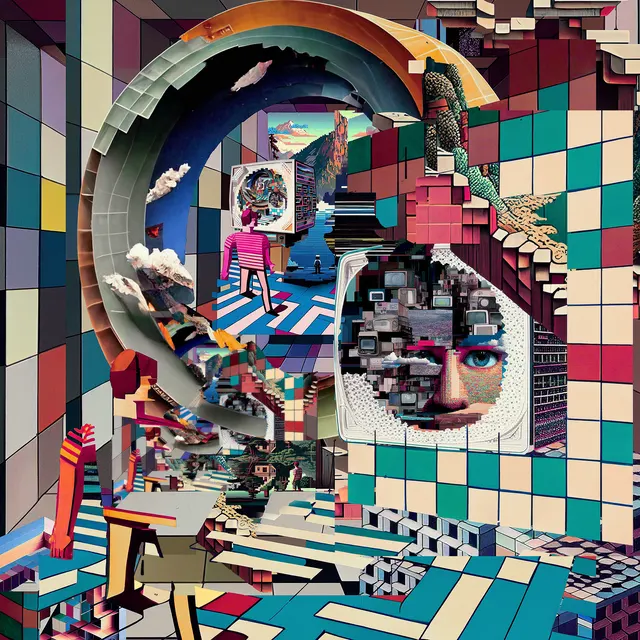Collage: 8-Bit 2, The Portal.