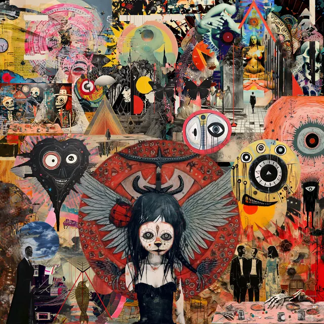Collage: Lost Girl, The Puella Aeterna.
