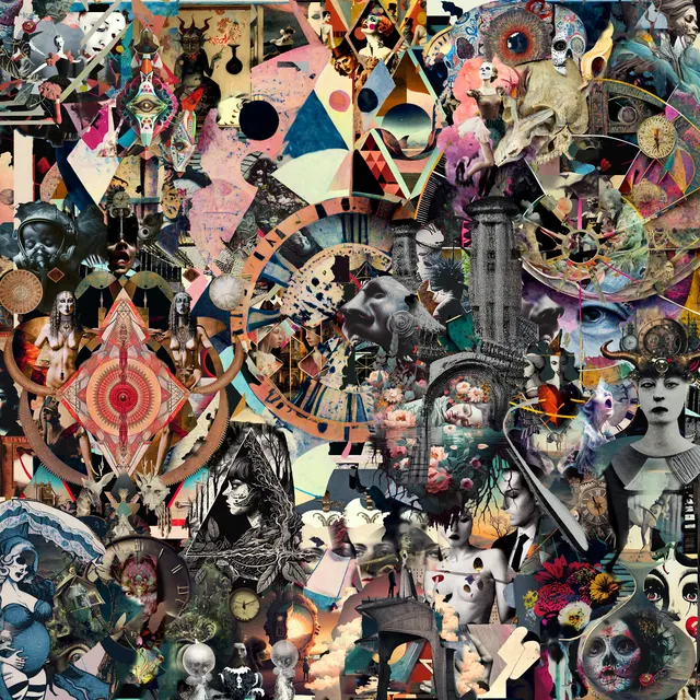 Collage: Beginning and End.